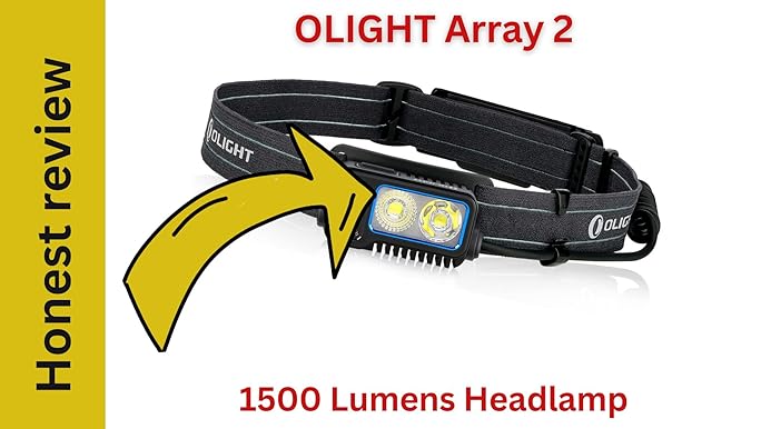 Olight Array 2 Pro ヘッドランプ 1500ルーメン Amazon.com: OLIGHT Array 2 Pro 1500 Lumens Headlamp with Red